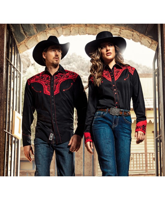 Stars Stripes Brooks Men s Western Shirt